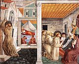 Scenes Canvas Paintings - Scenes from the Life of St Francis (Scene 5, north wall)